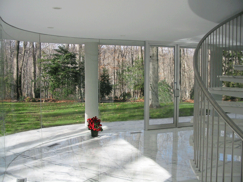 Glass Entrance