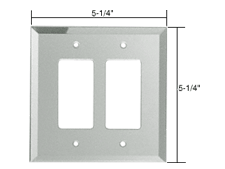 Double Decora Coverplate